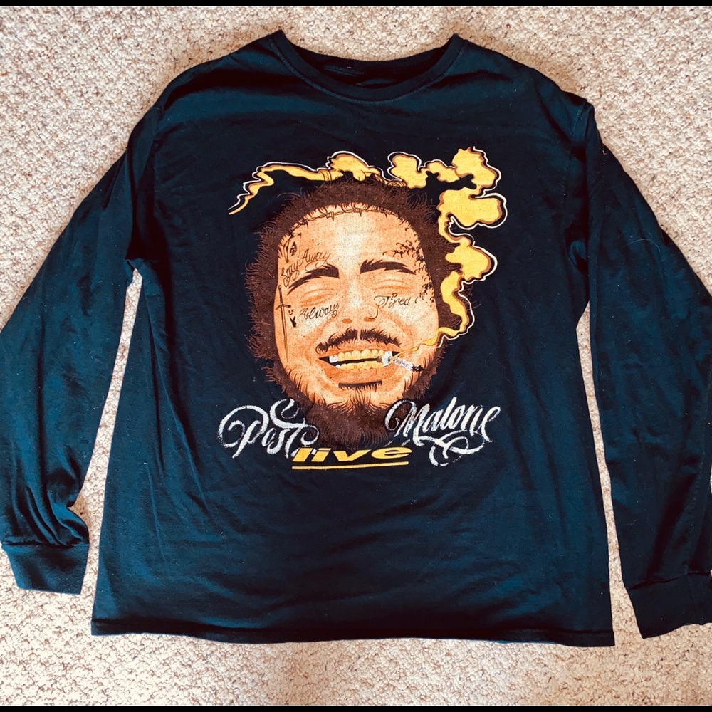 Long Sleeve Post Malone Barclays Center Merch